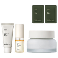 オーガニックでバリア機能を強化!フェイシャルケアセット / 50mL+30mL+30mL+1mL×2