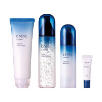 クレスク スキンケア 3STEP @cosme SHOPPING限定セット / 120mL+55g+120g+4g / 無香料