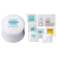 【1,760ポイントバック】【津田コスメ限定セット3】スキンバリアクリーム65g  全商品サンプルセット付き / 本体 / 65g