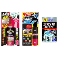 年末大掃除セット / 限定セット品 / 90g+120ml+180g