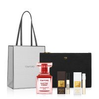 トム フォード ラグジュアリー フレグランス セット(エレクトリック チェリー) / 30mL+2mL+2mL+1個+1枚