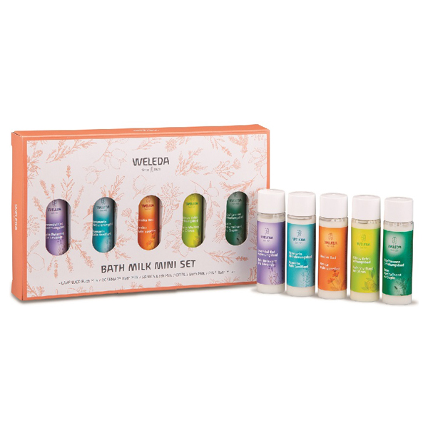 バスミルクミニセット / 20ml×5本 / ラベンダー、ローズマリー、アルニカ、シトラス、モミ