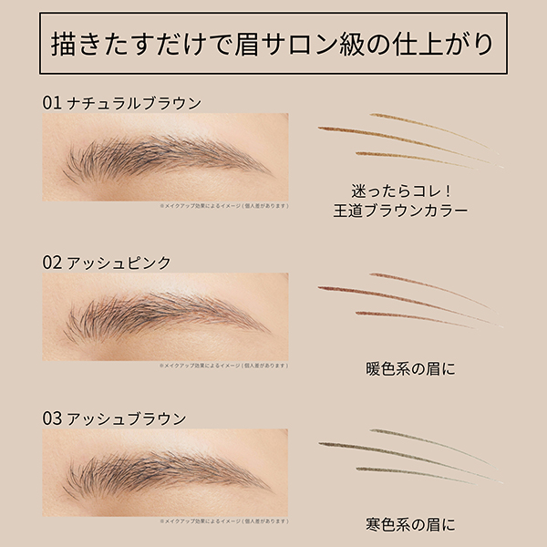アイエディション(スキニーブロウライナー) / 01 ナチュラルブラウン / 0.35mL / 本体 / 無香料 1