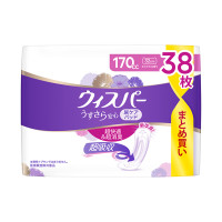 うすさら安心 吸水ケア 尿もれパッド 170cc / 38枚