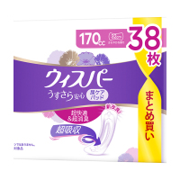 うすさら安心 吸水ケア 尿もれパッド 170cc / ウィスパー(その他