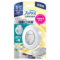 消臭芳香剤 玄関用 消臭+抗菌 / 詰め替え入り本体ケース / 7ml / ホワイトティー&シトラス