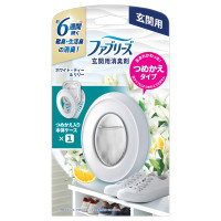 消臭芳香剤 玄関用 / 詰め替え入り本体ケース / 7ml / ホワイト・ティー&リリー