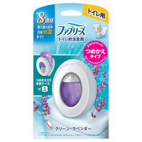 消臭芳香剤 トイレ用 / 詰め替え入り本体ケース / 6.3ml / クリーン・ラベンダー