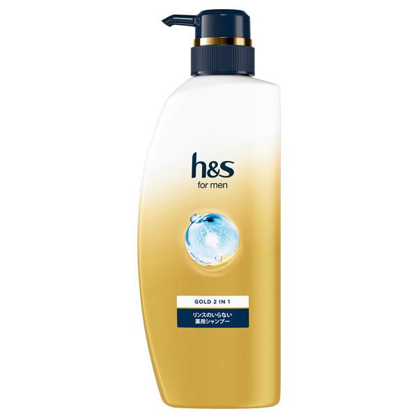 for men ゴールド 2イン1 リンスのいらない薬用シャンプー / 本体 / 350g