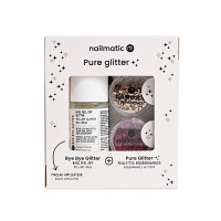 NM グリッターセット / 本体 / ゴールドL/ローズM / 8ml+3.5g+2.5g