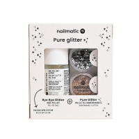 NM グリッターセット / 本体 / シルバーL/ゴールドS / 8ml+3.5g+2.5g