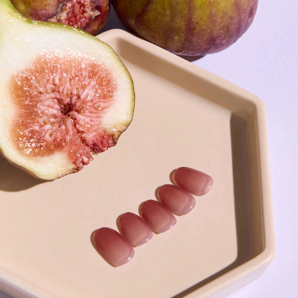 エバーネイル Fig Cream ラウンドショート 装着液付き エバーネイル Fig Cream ラウンドショート 装着液付き