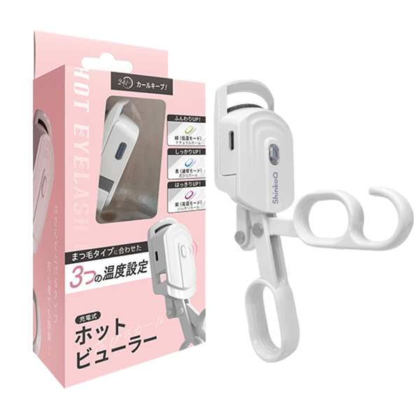 ホットビューラー 花びらカール / ホワイト / 40g 1