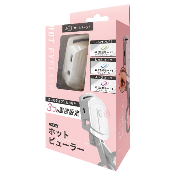 ホットビューラー 花びらカール / ホワイト / 40g 1