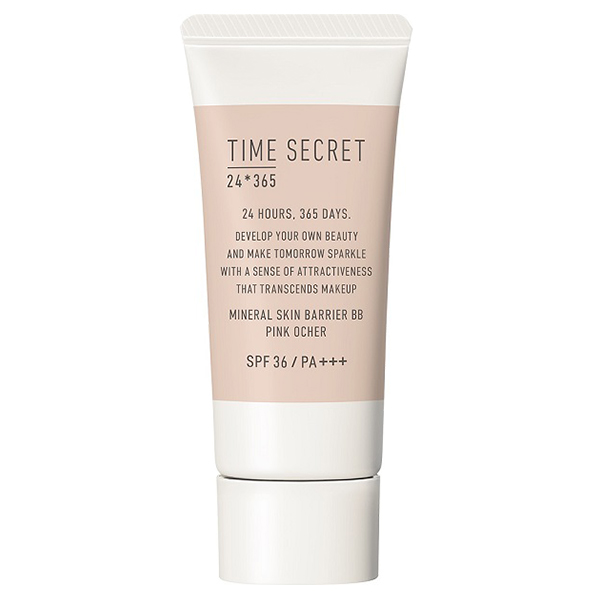 タイムシークレット ミネラル 薬用スキンバリアBBベース / SPF36 / PA+++ / ピンクオークル / 30g 1