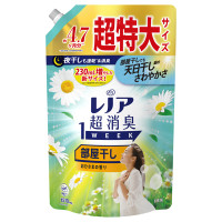 超消臭1WEEK 柔軟剤 部屋干し / 詰替え / 1510ml / おひさまの香り