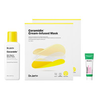 【アットコスメ限定】セラマイディン スキンバリア セラム トナー セット / 150ml+1枚入×2袋+7ml