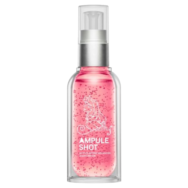 アンプルショット アクティブレチノ アドバンスト ナイトリペアセラム / 限定品、オーロラ姫デザイン / 50ml