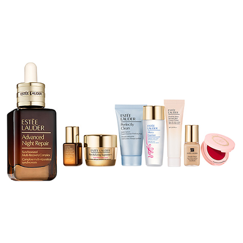 【約34,590円(税込)相当*1】アドバンス ナイト リペア SMR コンプレックス限定セット(Estee Lauder × Laduree) / 50mL、30mL、30mL、7mL、15mL、15mL、1.6g、7mL