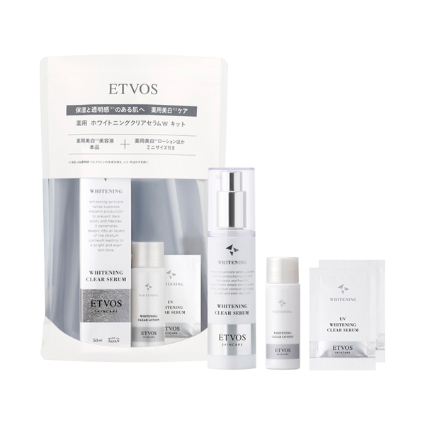 薬用 ホワイトニングクリアセラムW キット / 本体 / 30g、20ml、パウチ2包