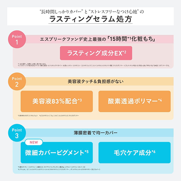 ラスティング セラム リキッド / エスプリーク(リキッド