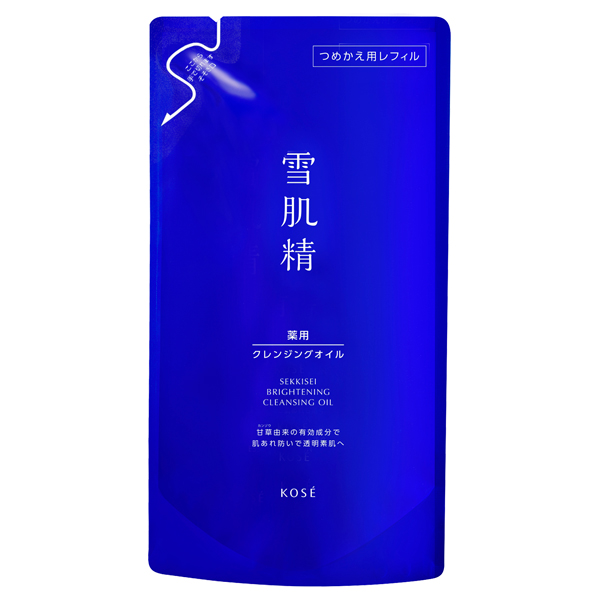 薬用雪肌精 ブライトニング クレンジング オイル / 135mL / つめかえ用レフィル / ナチュラルフローラル