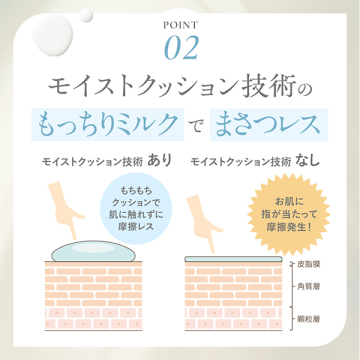 モイストクレンジングミルク 04