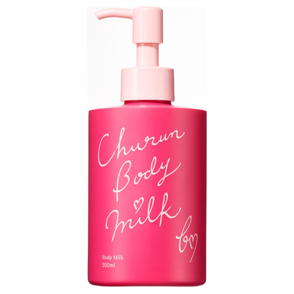 【入荷次第販売開始】ちゅるんボディミルク / 本体 / 200ml / ほんのりローズの香り
