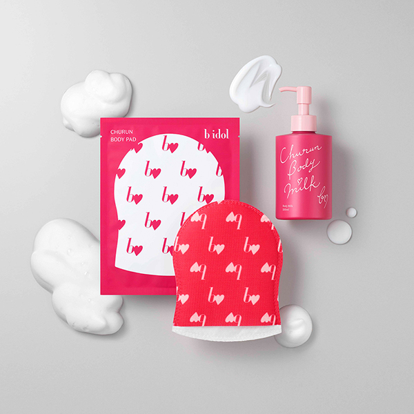 ちゅるんボディパッド / 3枚入り(1枚 40g) / 本体 / ほんのりフローラルの香り 1