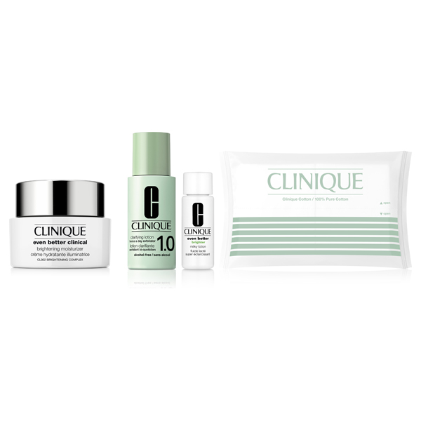 イーブン ベター スキンケア セット(ブライト モイスチャー クリーム 50mL 1.0) / 50mL,30mL,7mL,6枚