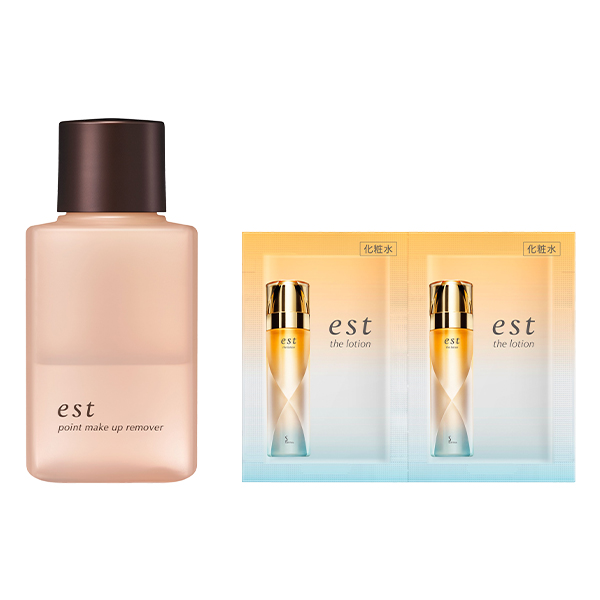 エスト ポイントメイクアップリムーバー セット / 120mL,1.2ml×2