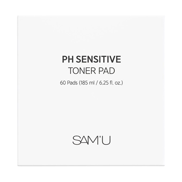 PHセンシティブトナーパッド / SAM'U(フェイス用シートパック・マスク