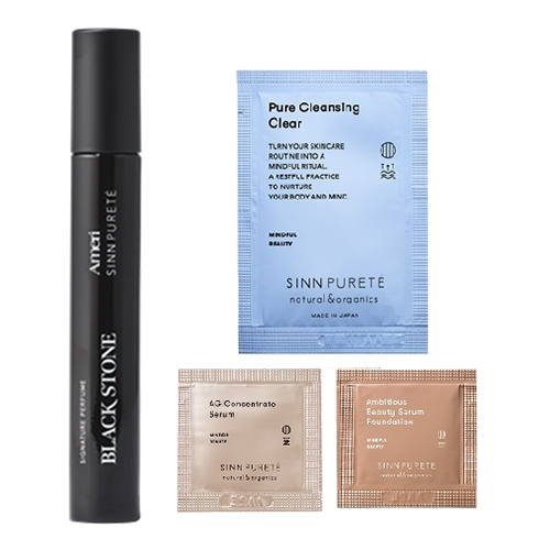 (企画品)Ameriシグネチャーパフューム ブラックストーン(S)+サンプルセット / 10mL+3包