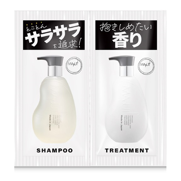オーガニックフレグランスサラサラシャンプー/トリートメント お試し / 10ml、10ml / 本体