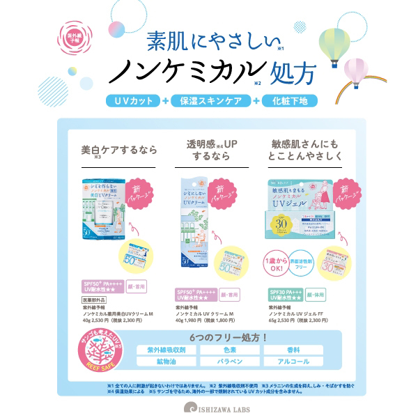 ノンケミカルUVクリームM / 紫外線予報(日焼け止めクリーム, 日焼け