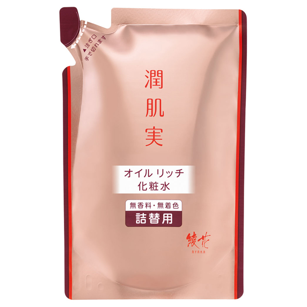 潤肌実 オイル リッチ 化粧水 / 110mL / 詰替え / みずみずしい
