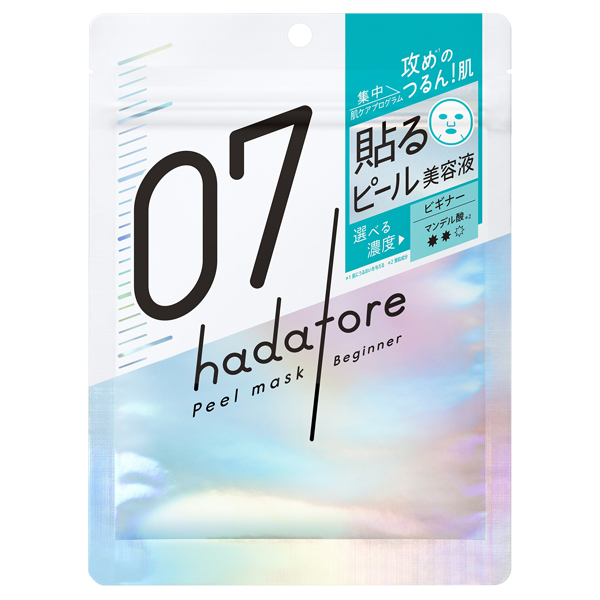 hadatore ピールマスク07 / 7枚入 / 本体 / フルーティーな香り