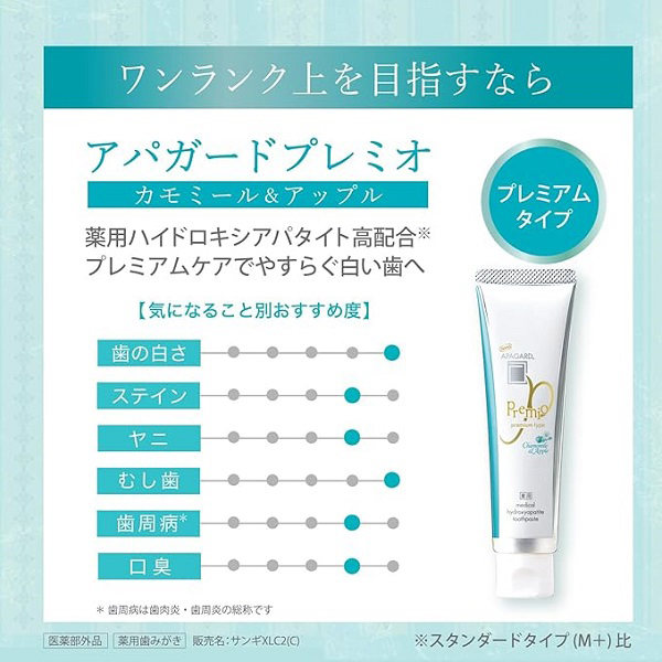 プレミオ / アパガード(歯磨き粉, オーラルケア)の通販 - アットコスメ