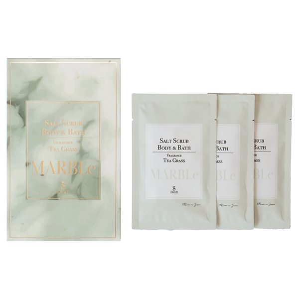 SPECIAL MINI BOX/SALT SCRUB BODY & BATH / 30g×3個 / TEA GRASS