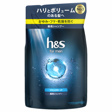 for men ボリュームアップ 薬用シャンプー