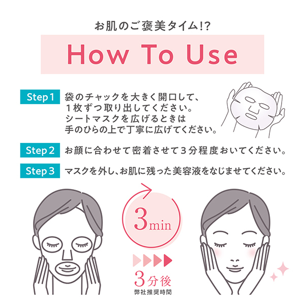 濃密ハイドロマスク / セザンヌ(フェイス用シートパック・マスク