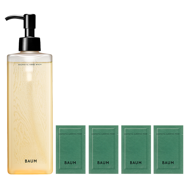 アロマティックハンドウォッシュn 限定セット / 300ml、1.5g×4包