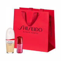 エッセンス スキングロウ ファンデーションキット / 220 Linen / 30mL、10mL、1枚
