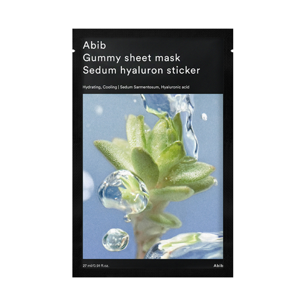 ガムシートマスクパック 水分草ヒアルロンステッカー / 27mL×3枚