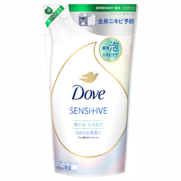 薬用ニキビケア 泡ボディウォッシュ なめらか素肌