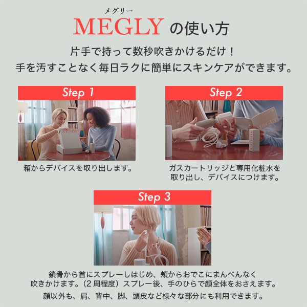 スターターキット #1スキンセンサー / MEGLY(化粧水, スキンケア