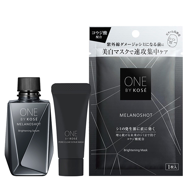 メラノショット W 付けかえ用 ラージサイズ トライアル付セット / 65mL、1枚、14g / つけかえ用