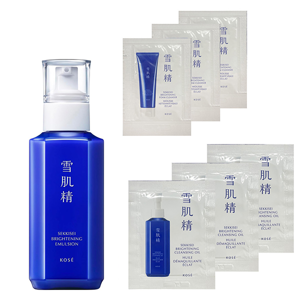 薬用雪肌精 ブライトニング エマルジョン トライアル付セット / 140mL、6包