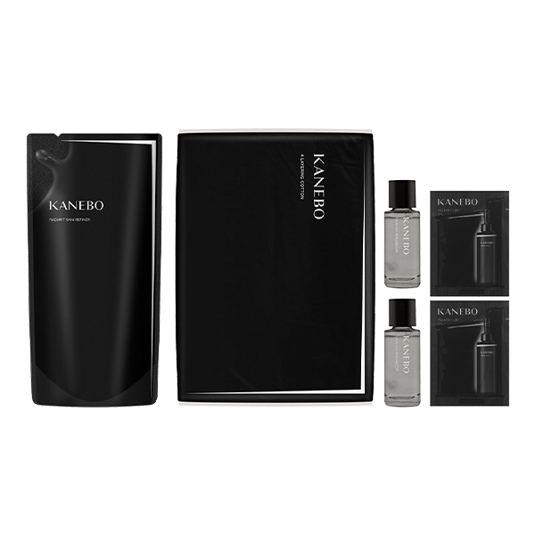 カネボウ ラディアント スキン リファイナーレフィル & コットン セット / 170mL、100枚、7mL×2、3mL×2 / レフィル