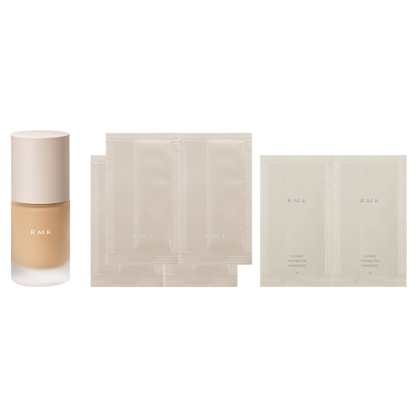 リクイドファンデーション フローレスカバレッジ スターターセット / 102 / 30mL、6包